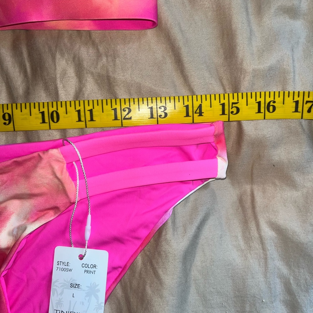 TiniBikini pink tie dye bikini - Picture 11 of 12